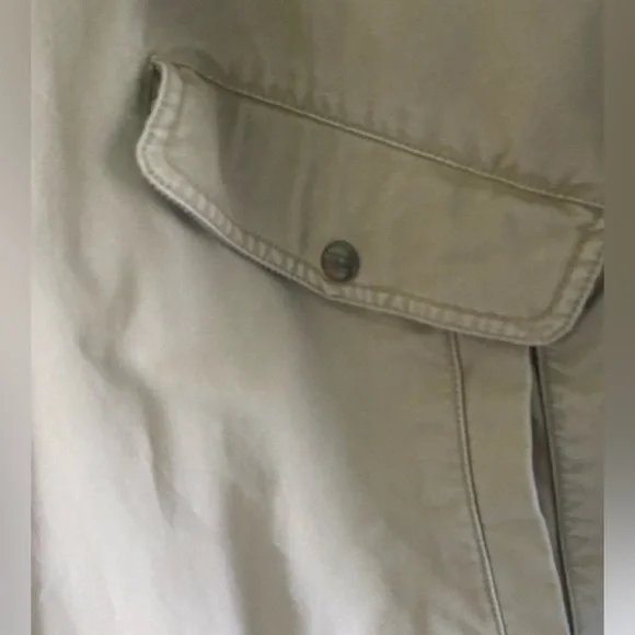 L.L Bean Women’s Barn Chore Coat Beige Winter Coat - Picture 4 of 7